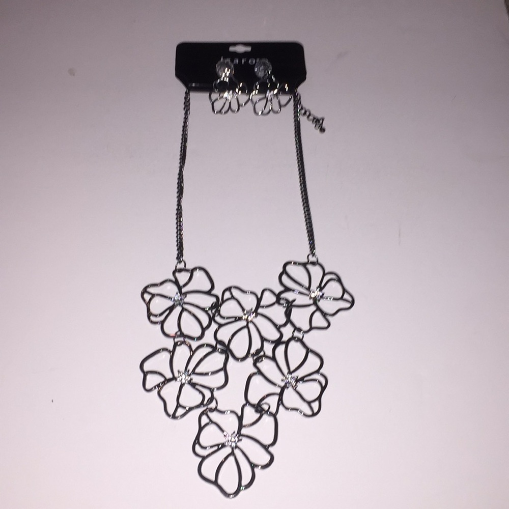 Izaro Statement Necklace and Earrings
